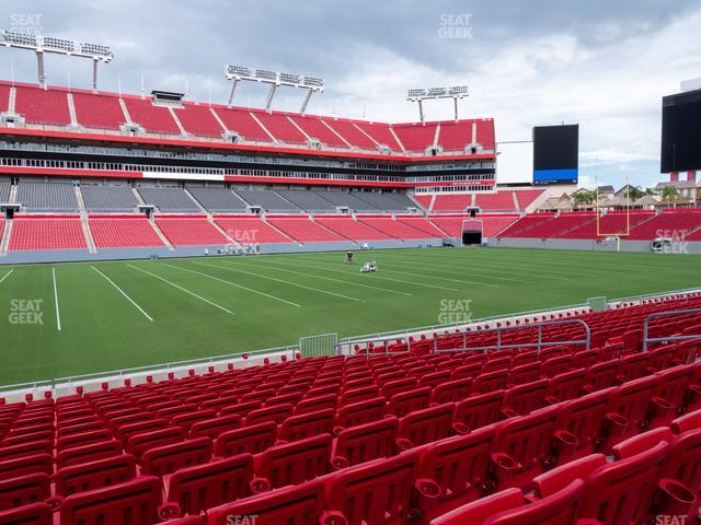 Raymond James Stadium - Section 134 Seat View