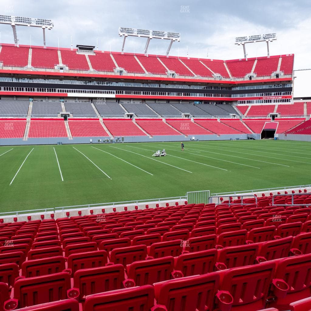 Raymond James Stadium - Section 135 Seat View