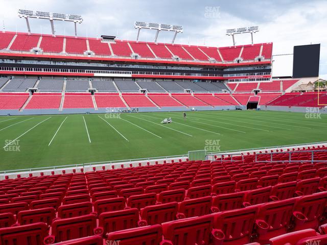 Raymond James Stadium - Section 135 Seat View