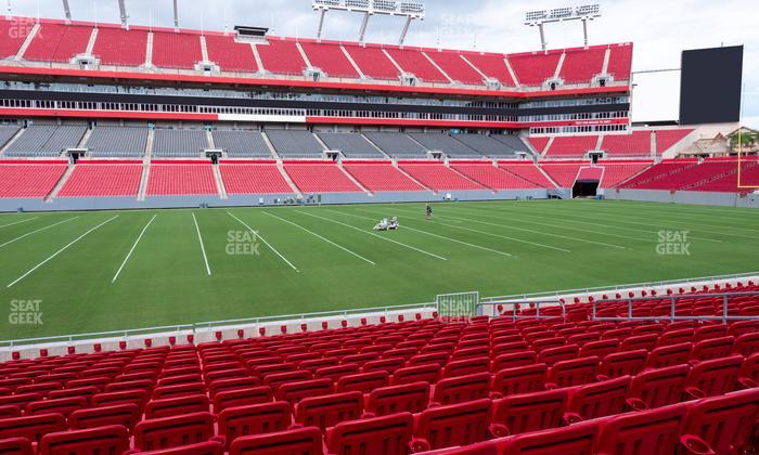 Raymond James Stadium - Section 135 Seat View