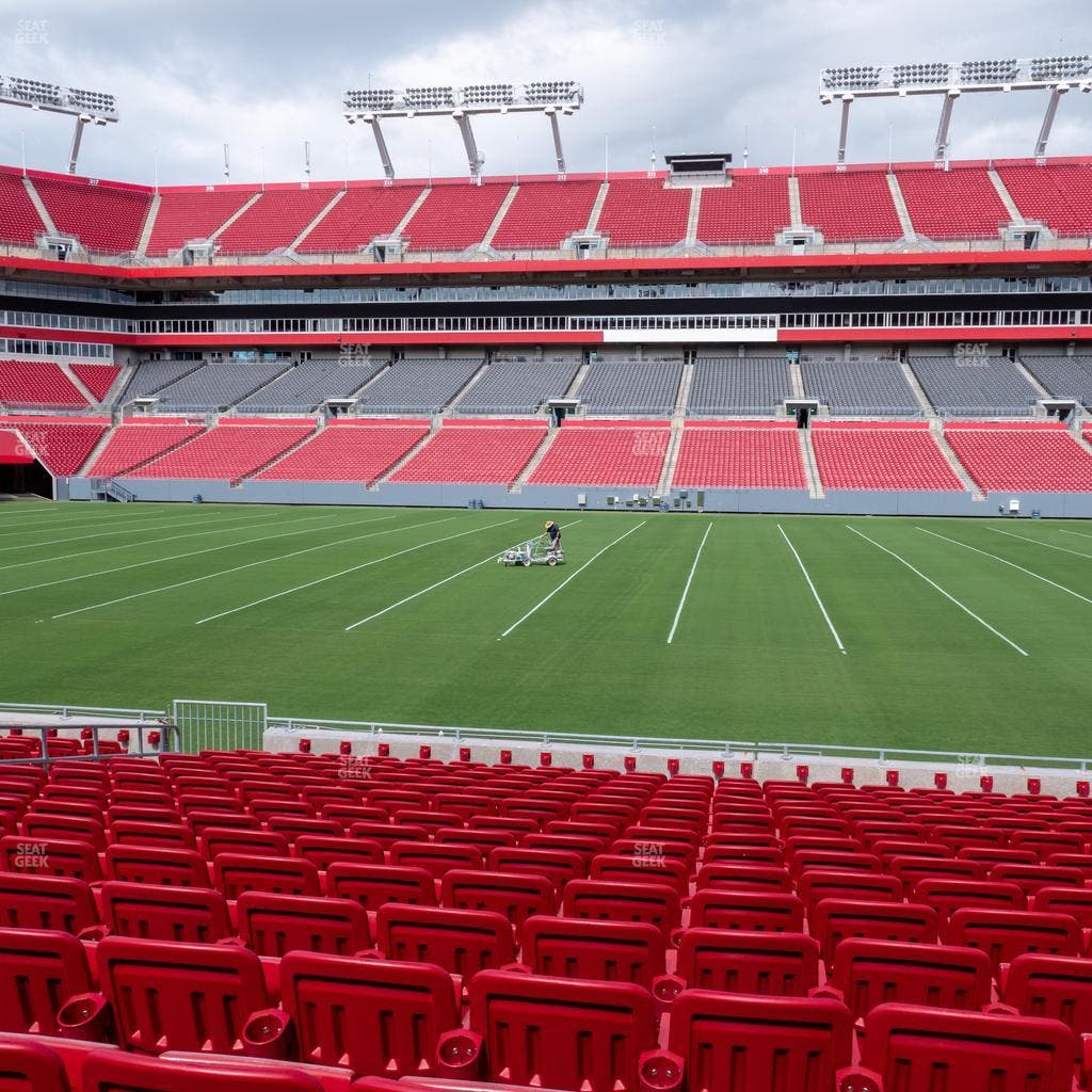 Raymond James Stadium - Section 136 Seat View