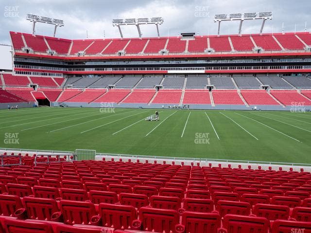 Raymond James Stadium - Section 136 Seat View
