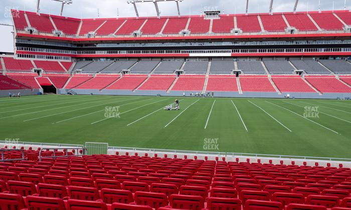 Raymond James Stadium - Section 136 Seat View