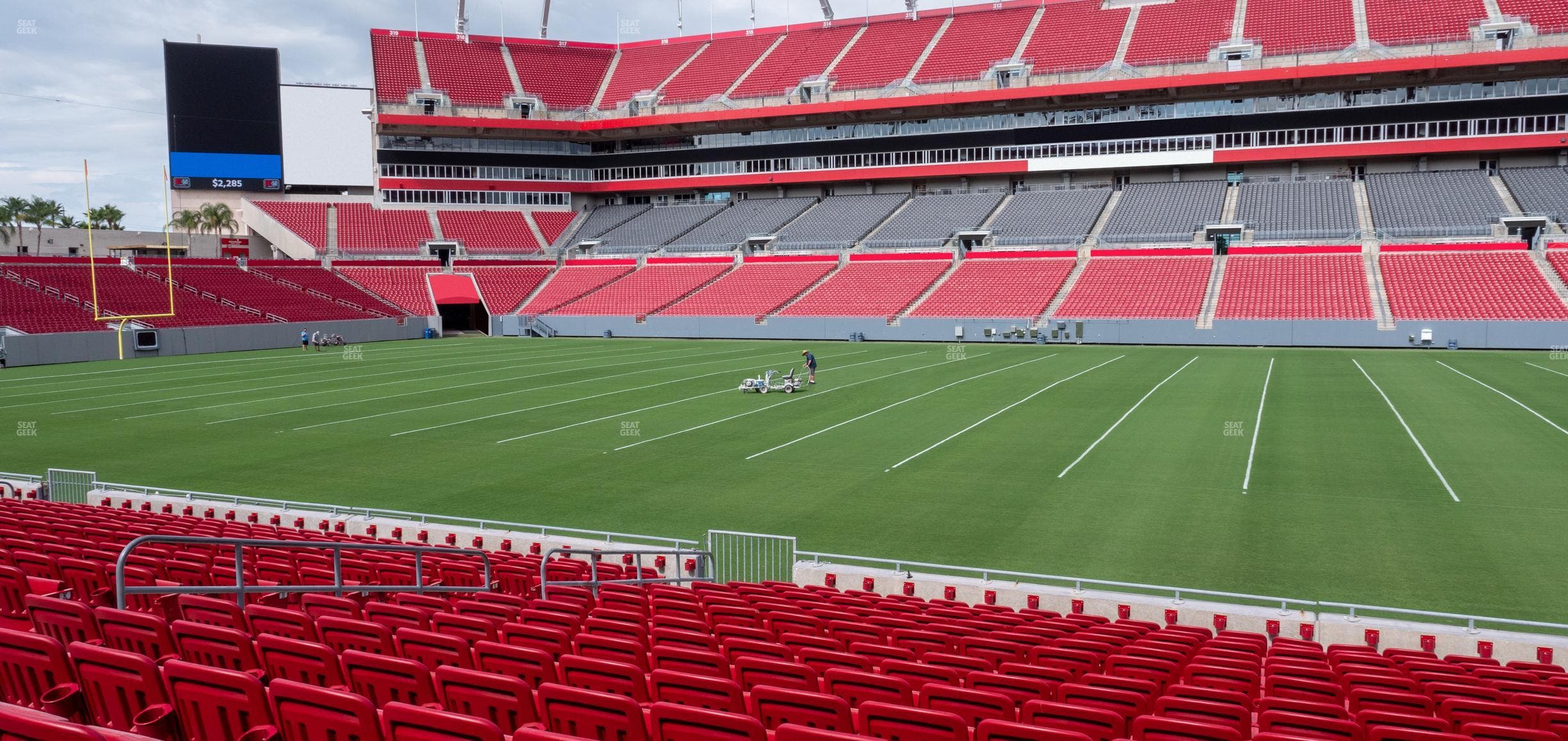 Raymond James Stadium - Section 137 Seat View