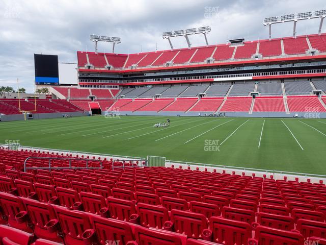 Raymond James Stadium - Section 137 Seat View