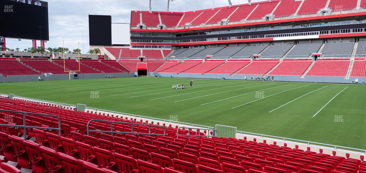 Raymond James Stadium - Section 138 Seat View