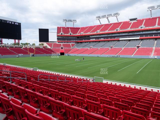 Raymond James Stadium - Section 138 Seat View