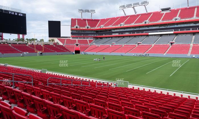 Raymond James Stadium - Section 138 Seat View