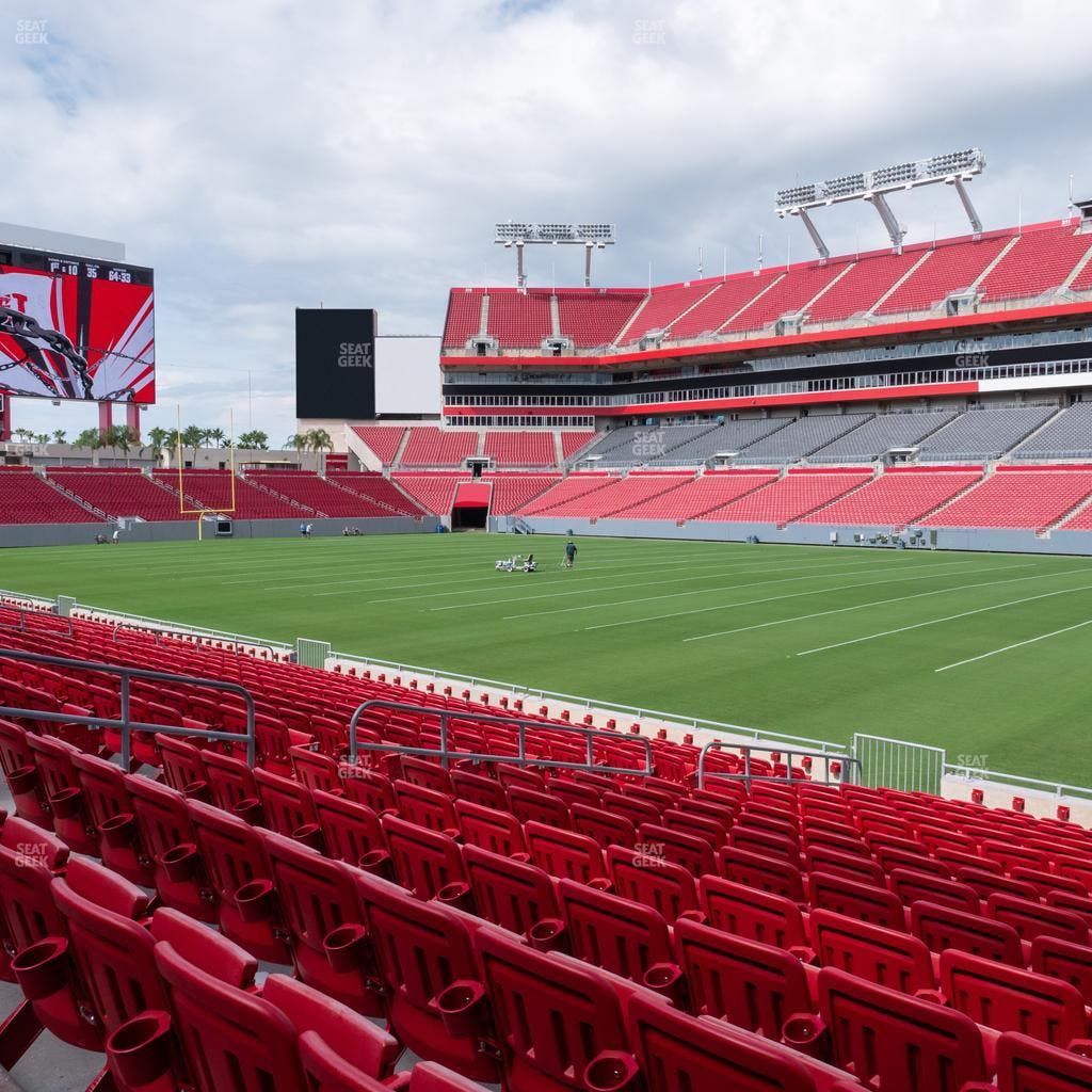 Raymond James Stadium - Section 139 Seat View