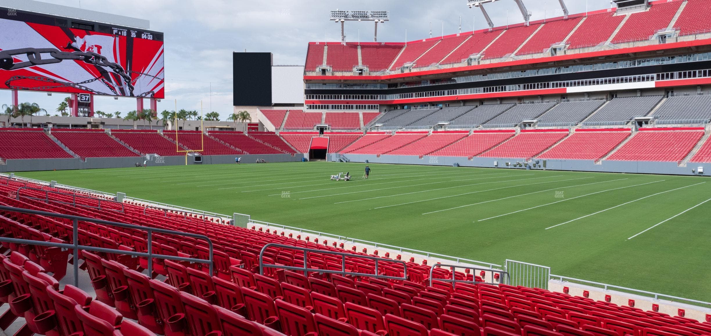 Raymond James Stadium - Section 139 Seat View