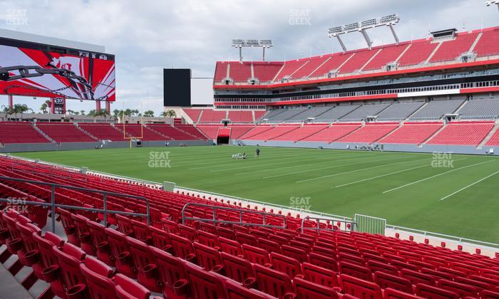 Raymond James Stadium - Section 139 Seat View