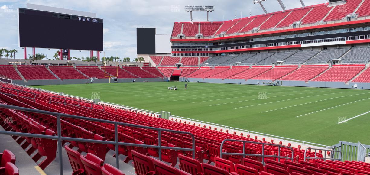 Raymond James Stadium - Section 140 Seat View
