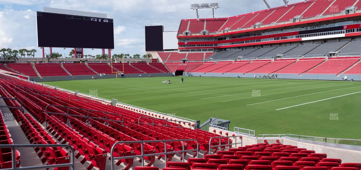 Raymond James Stadium - Section 143 Seat View