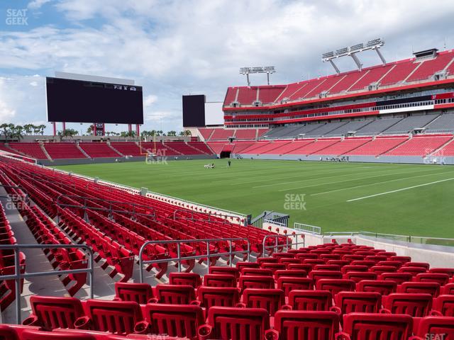 Raymond James Stadium - Section 143 Seat View