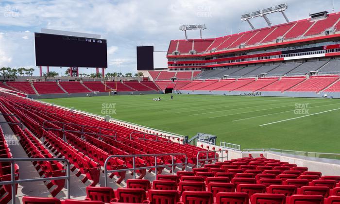 Raymond James Stadium - Section 143 Seat View