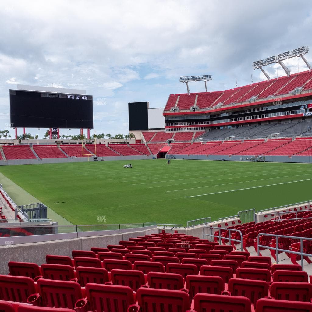 Raymond James Stadium - Section 144 Seat View