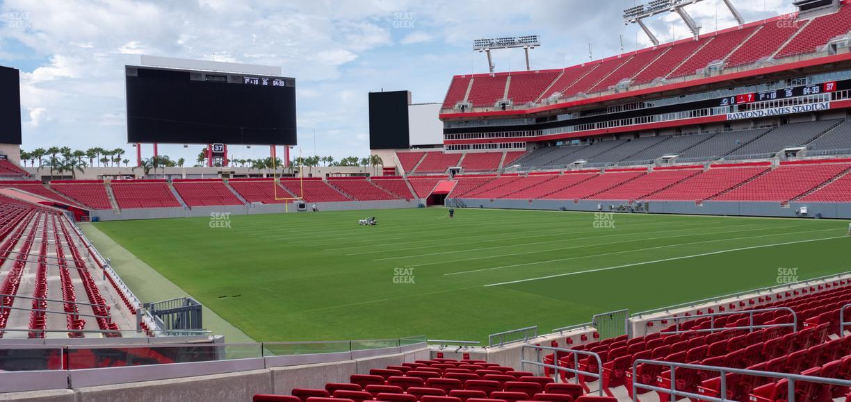 Raymond James Stadium - Section 144 Seat View