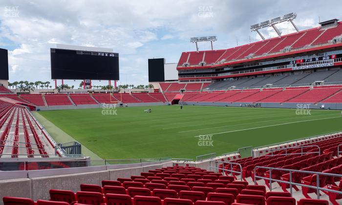 Raymond James Stadium - Section 144 Seat View