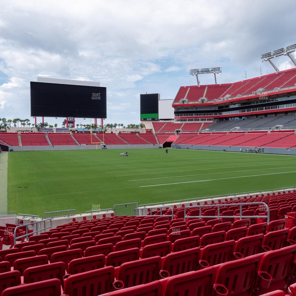Raymond James Stadium - Section 145 Seat View
