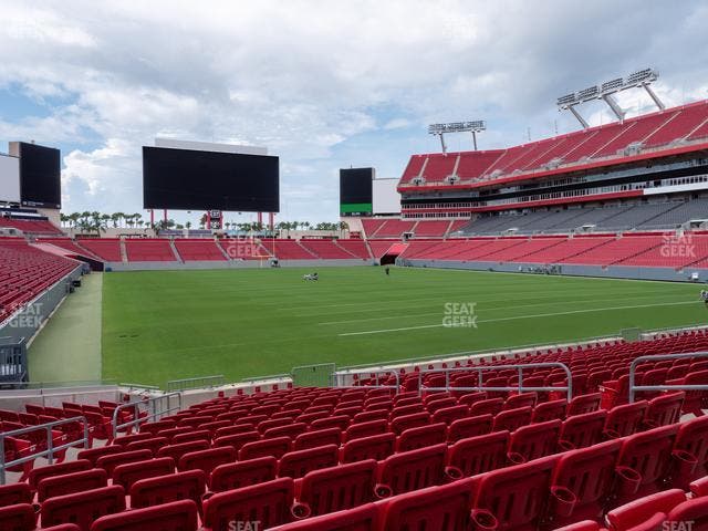 Raymond James Stadium - Section 145 Seat View