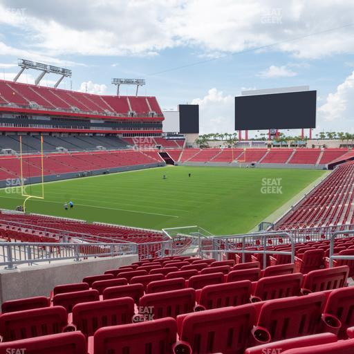 Raymond James Stadium - Section 201 Seat View