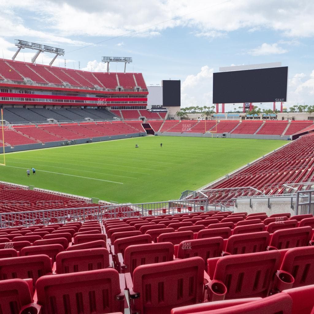 Raymond James Stadium - Section 202 Seat View