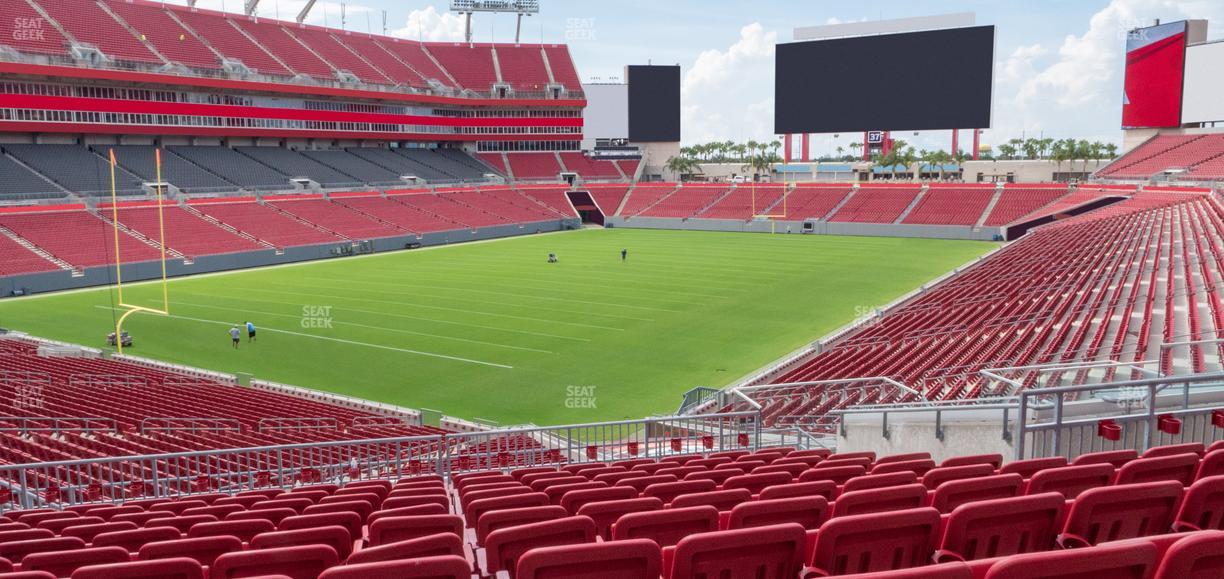 Raymond James Stadium - Section 202 Seat View