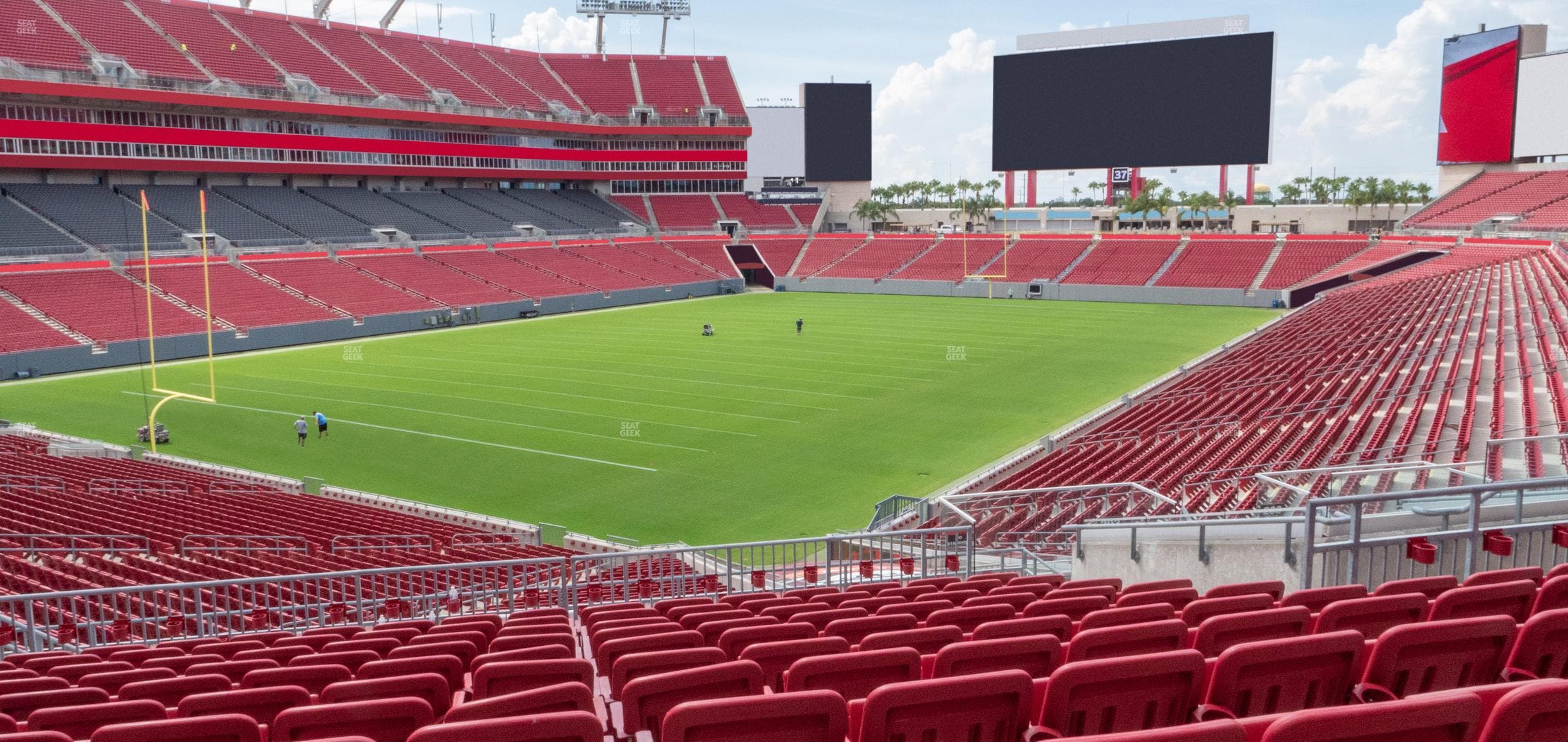 Raymond James Stadium - Section 202 Seat View