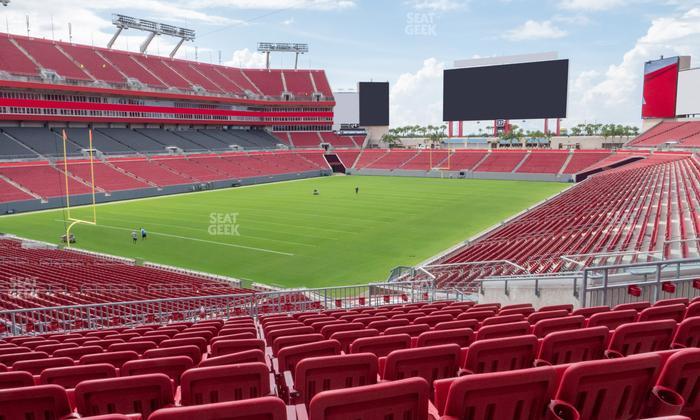 Raymond James Stadium - Section 202 Seat View