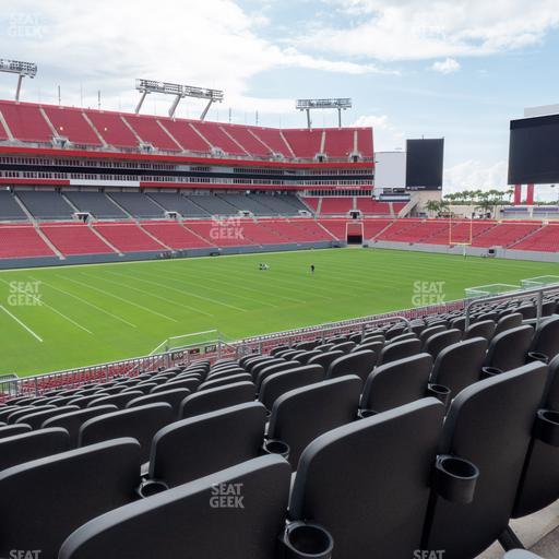 Raymond James Stadium - Section 206 Seat View