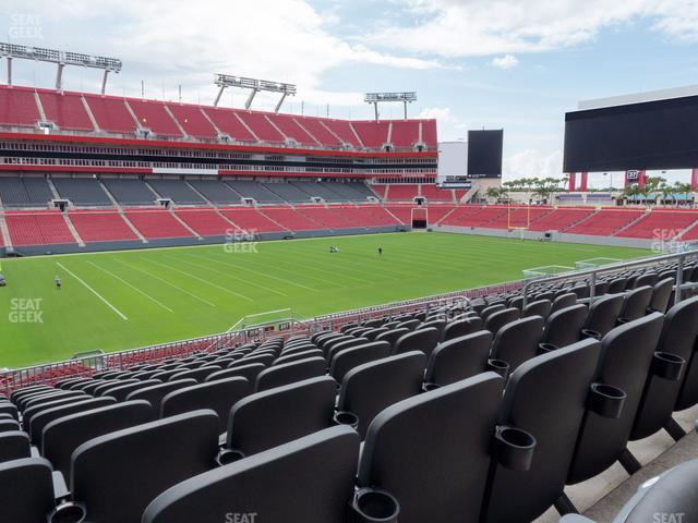 Raymond James Stadium - Section 206 Seat View