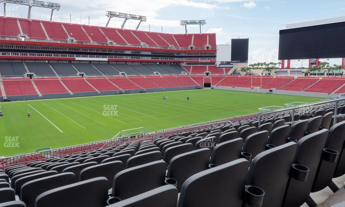 Raymond James Stadium - Section 206 Seat View