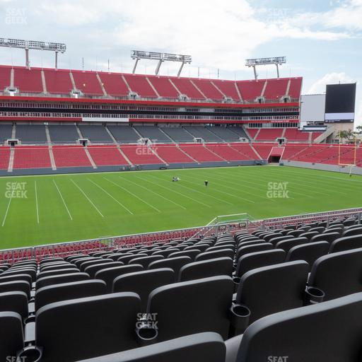 Raymond James Stadium - Section 208 Seat View