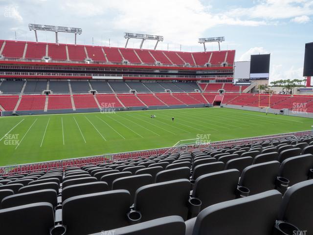 Raymond James Stadium - Section 208 Seat View