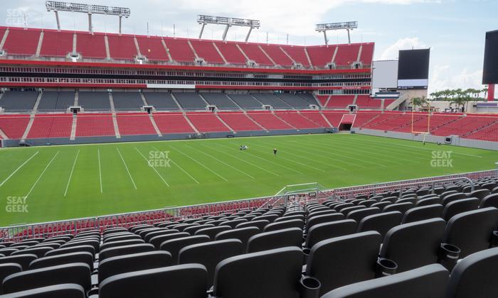 Raymond James Stadium - Section 208 Seat View