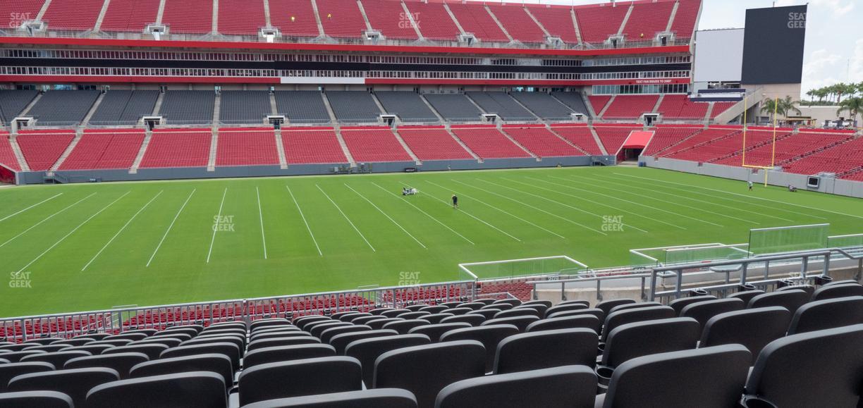 Raymond James Stadium - Section 209 Seat View