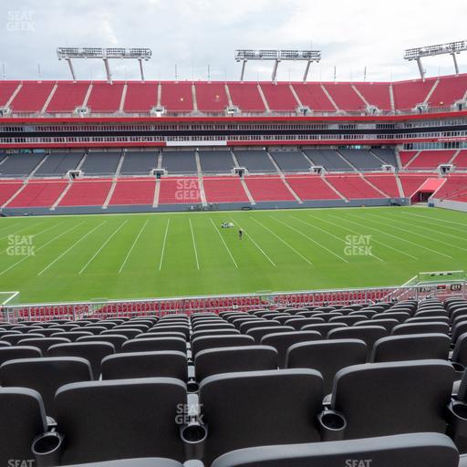 Raymond James Stadium - Section 210 Seat View