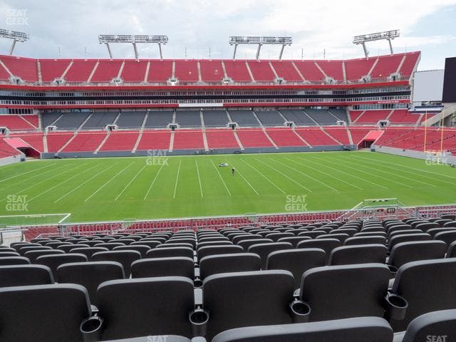 Raymond James Stadium - Section 210 Seat View