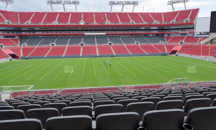 Raymond James Stadium - Section 210 Seat View