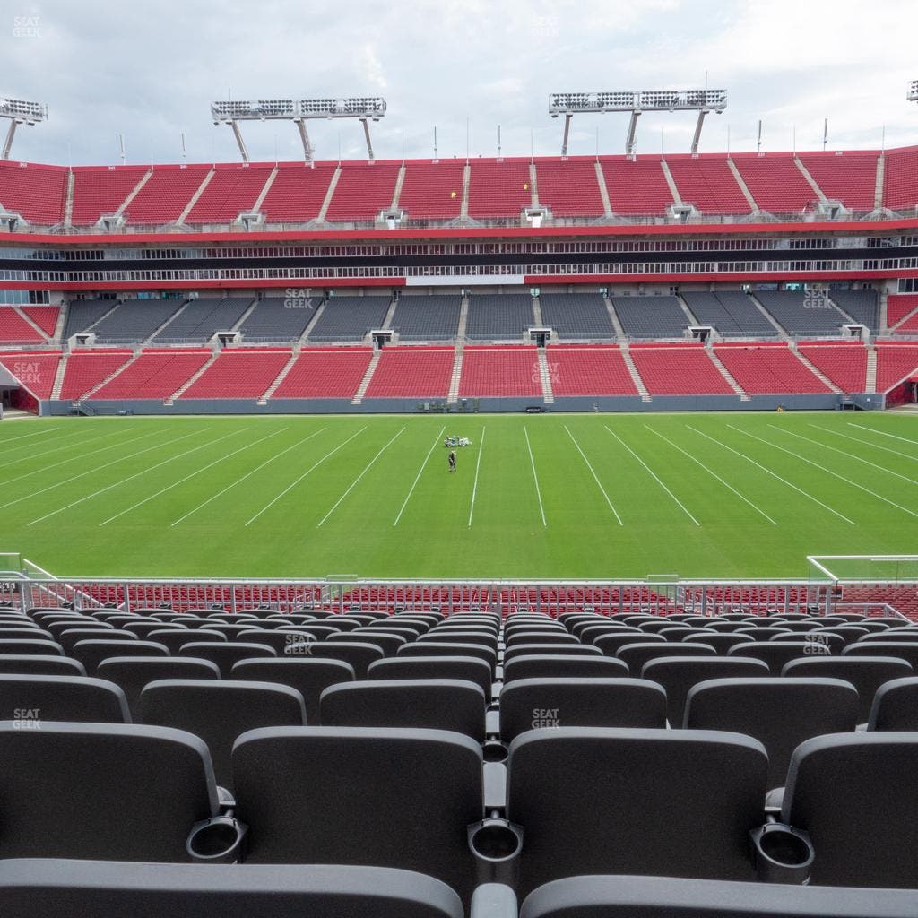 Raymond James Stadium - Section 211 Seat View