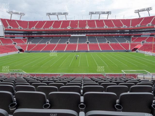 Raymond James Stadium - Section 211 Seat View