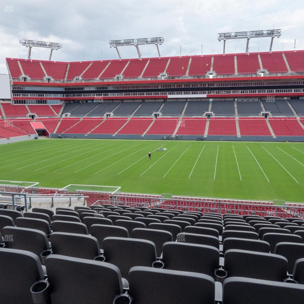 Raymond James Stadium - Section 212 Seat View