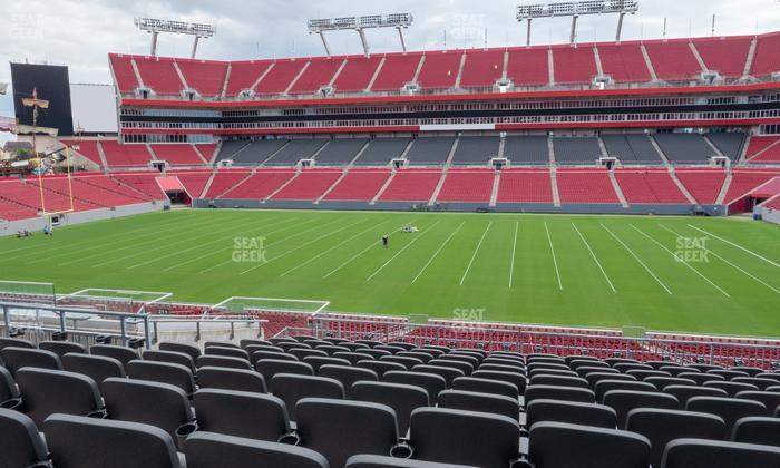Raymond James Stadium - Section 212 Seat View
