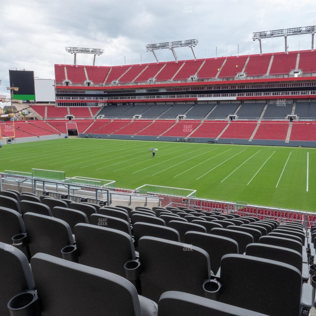 Raymond James Stadium - Section 214 Seat View