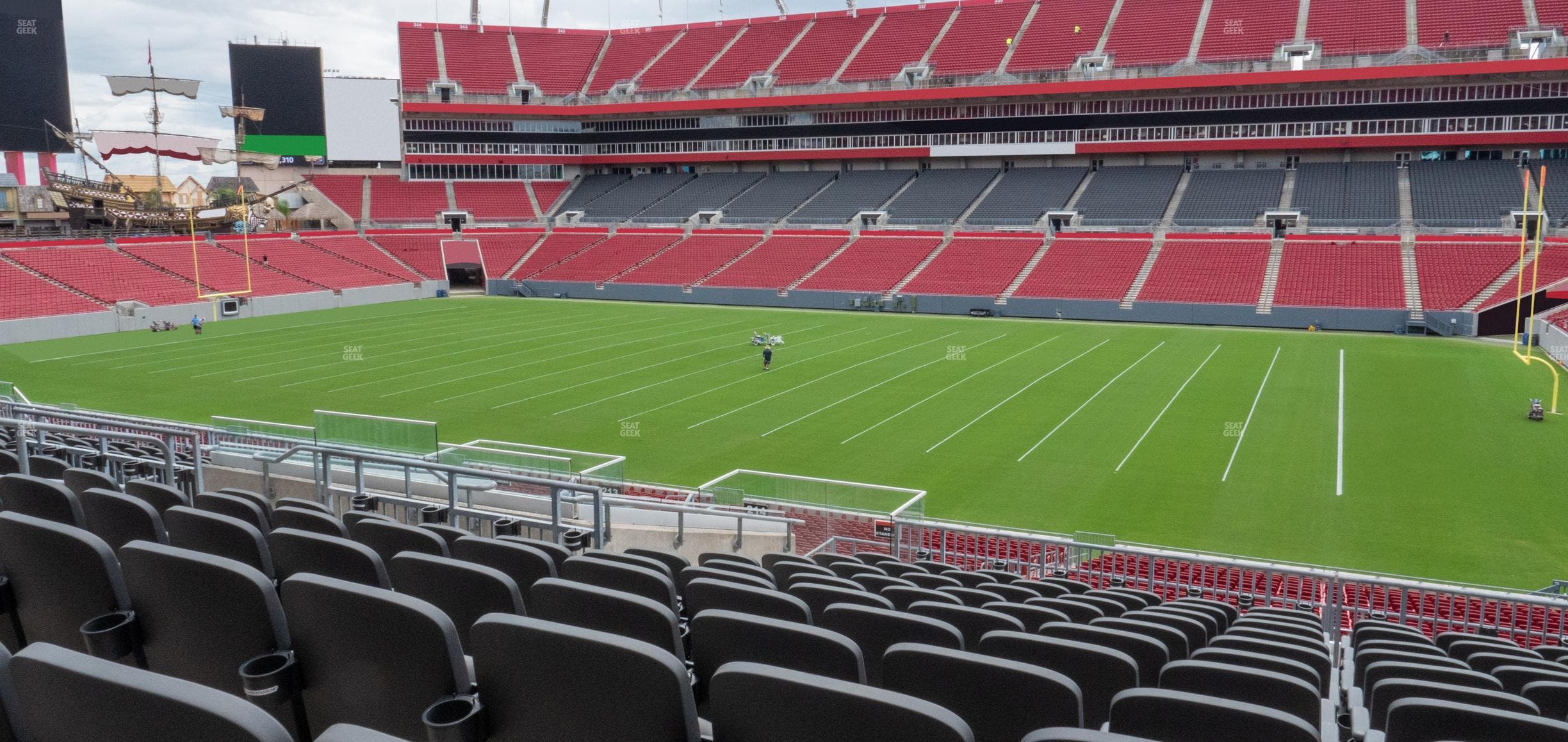 Raymond James Stadium - Section 214 Seat View