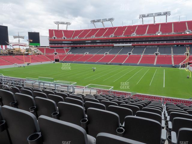 Raymond James Stadium - Section 214 Seat View