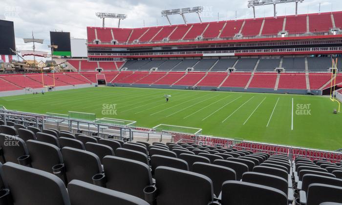 Raymond James Stadium - Section 214 Seat View