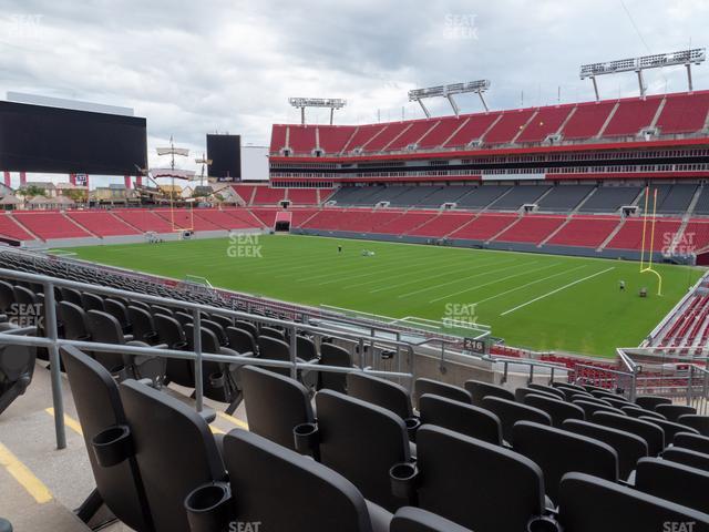 Raymond James Stadium - Section 216 Seat View
