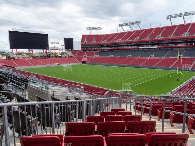 Raymond James Stadium - Section 217 Seat View