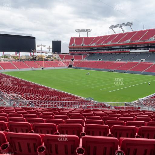 Raymond James Stadium - Section 218 Seat View